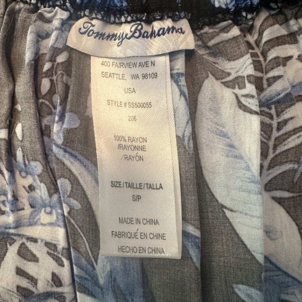 Tommy Bahama - Indigo Garden Sleeveless Long Pant Jumpsuit - Picture 5 of 6